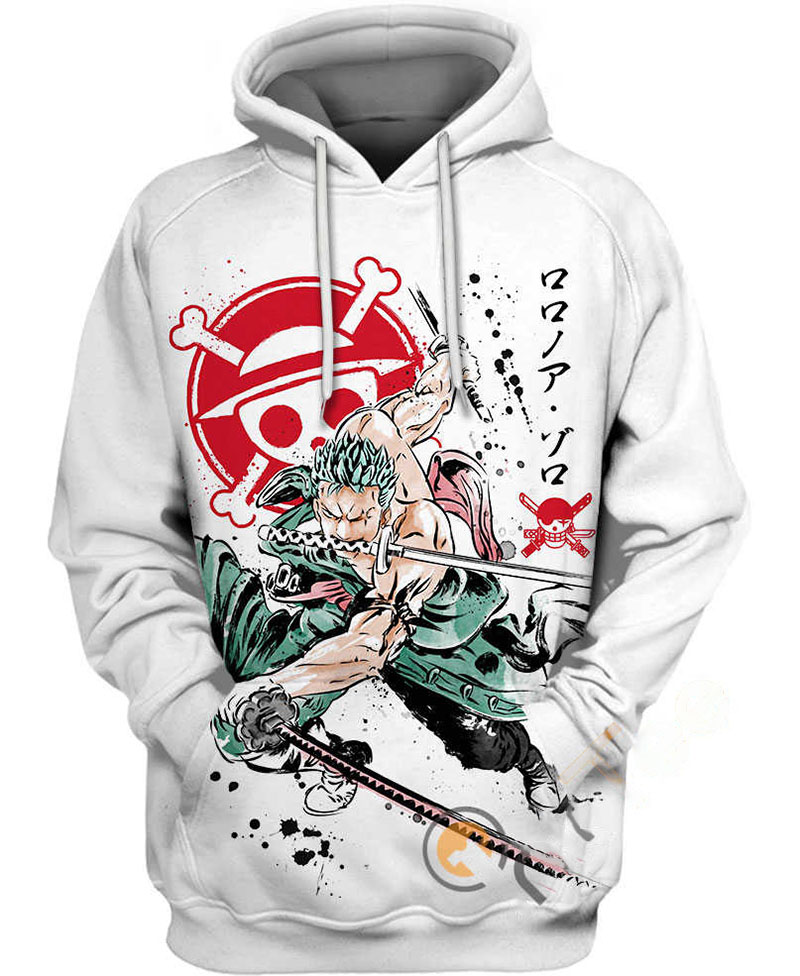 Zoro Santoryu Hoodie 3D